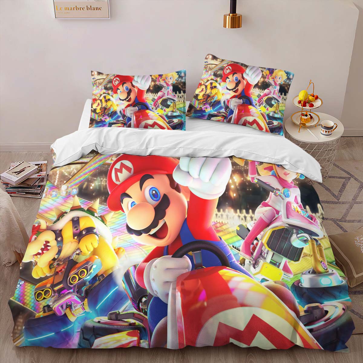Super Mario Charaktere 21 Kinderbettwäsche – Bettwäsche – Bild 2