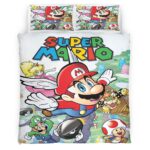 Super Mario Charaktere 23 Kinderbettwäsche – Bettwäsche