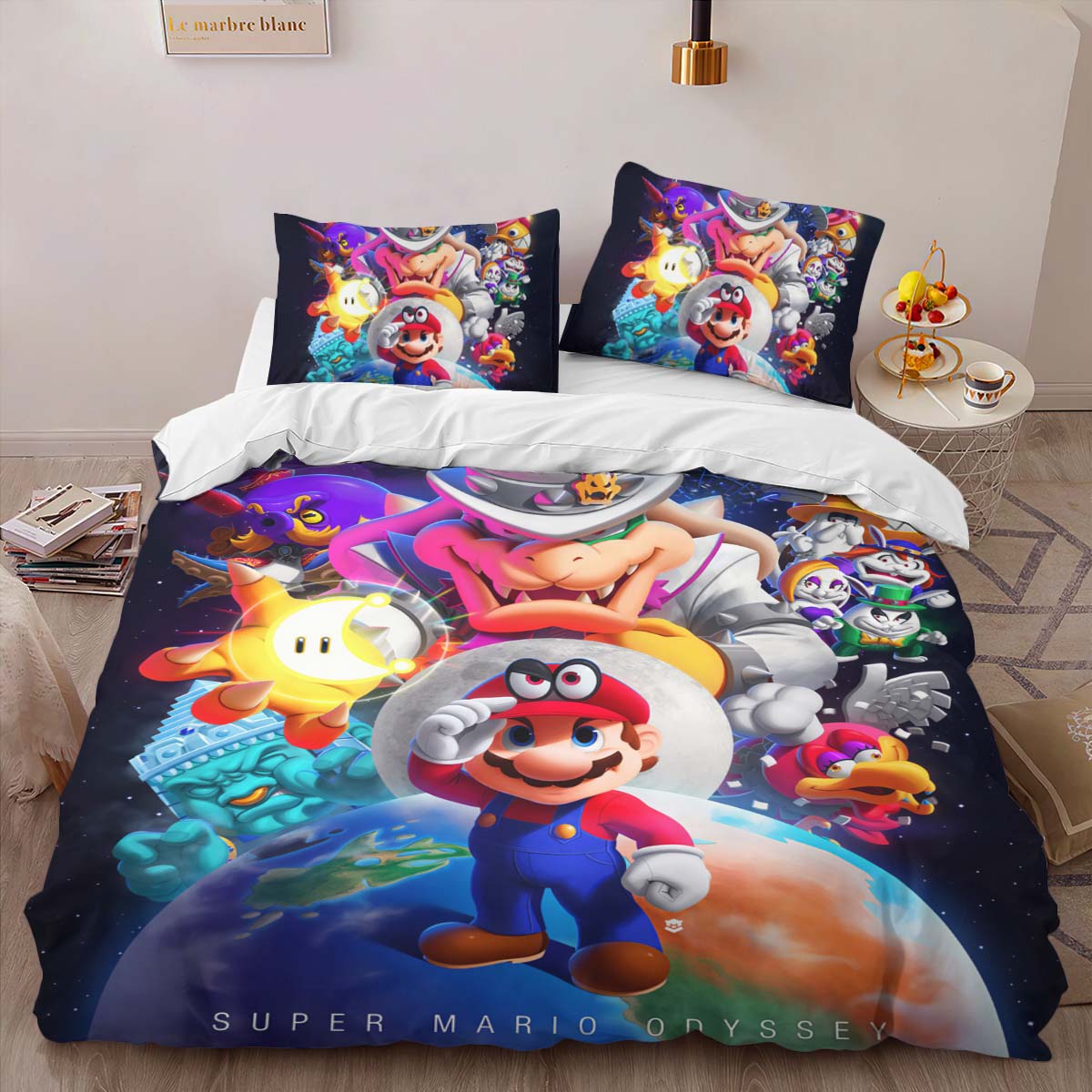 Super Mario Charaktere 25 Kinderbettwäsche – Bettwäsche – Bild 2