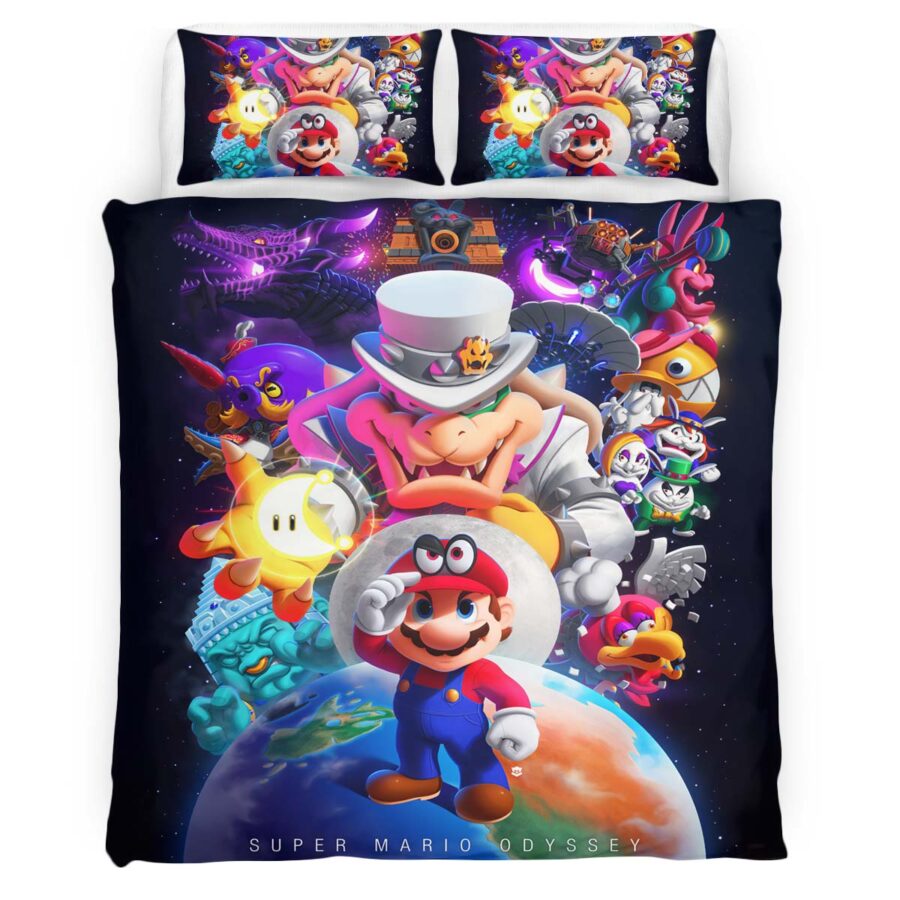 Super Mario Charaktere 25 Kinderbettwäsche – Bettwäsche – Bild 4