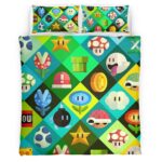 Super Mario Charaktere 29 Kinderbettwäsche – Bettwäsche