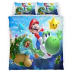 Super Mario Charaktere 3 Kinderbettwäsche – Bettwäsche