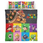 Super Mario Charaktere 39 Kinderbettwäsche – Bettwäsche