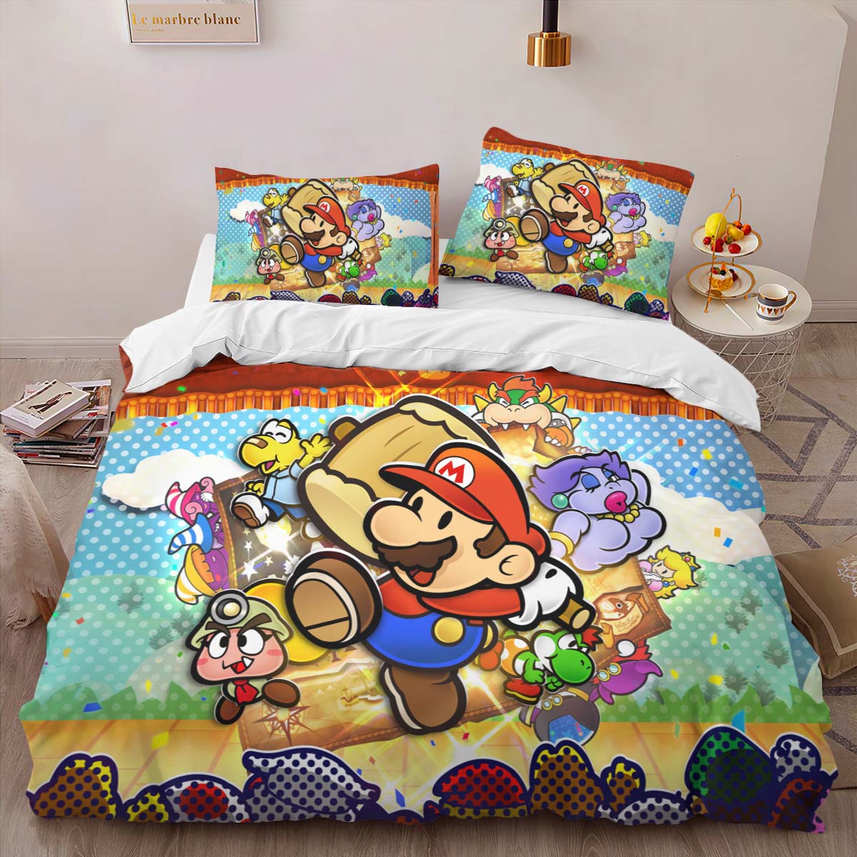 Super Mario Charaktere 41 Kinderbettwäsche – Bettwäsche – Bild 2