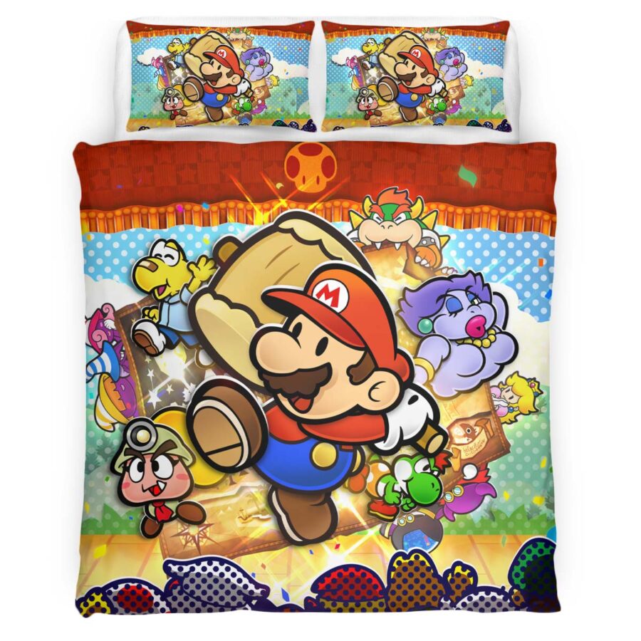 Super Mario Charaktere 41 Kinderbettwäsche – Bettwäsche – Bild 4