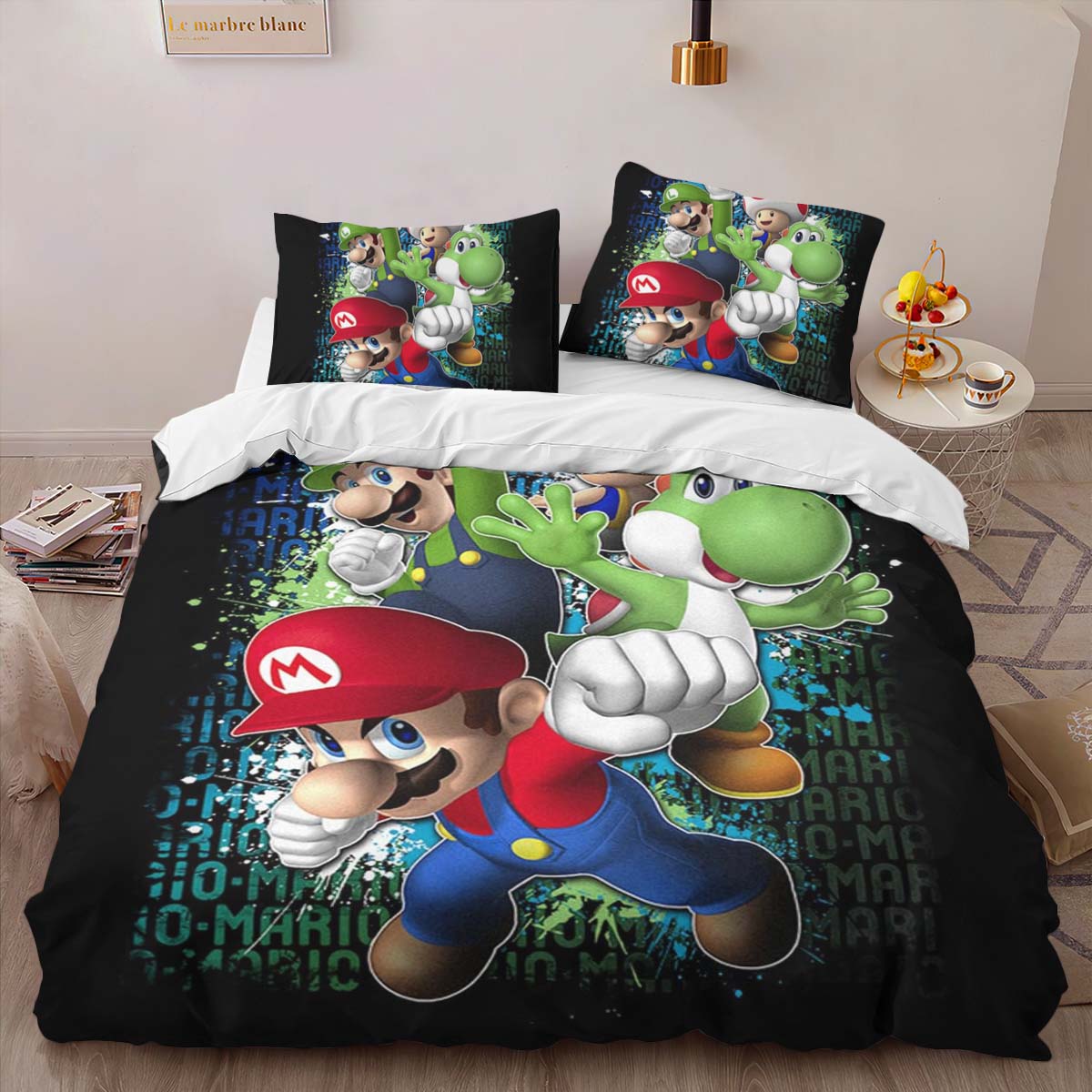 Super Mario Charaktere 49 Kinderbettwäsche – Bettwäsche – Bild 2