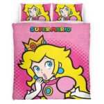 Super Mario Prinzessin Peach Kinderbettwäsche – Bettwäsche