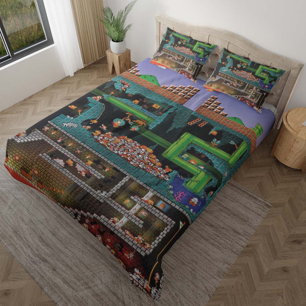 Super Mario Sm01 Kinderbettwäsche - Bettwäsche – Bild 2