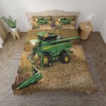 John Deere auf Feld 4 Kinderbettwäsche – Bettwäsche