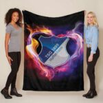 TSG 1899 Hoffenheim Fußball-Club TSG03 Fleecedecke – Decke