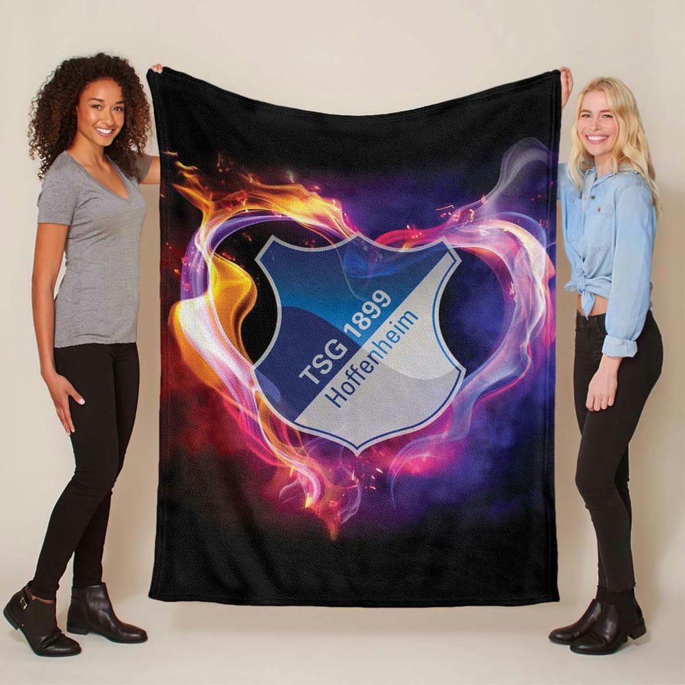 TSG 1899 Hoffenheim Fußball-Club TSG03 Fleecedecke - Decke