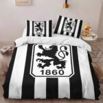 TSV 1860 München black and white background 01 Kinderbettwäsche – Bettwäsche
