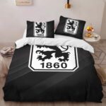 TSV 1860 München black background 02 Kinderbettwäsche – Bettwäsche