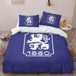 TSV 1860 München blue background 01 Kinderbettwäsche – Bettwäsche