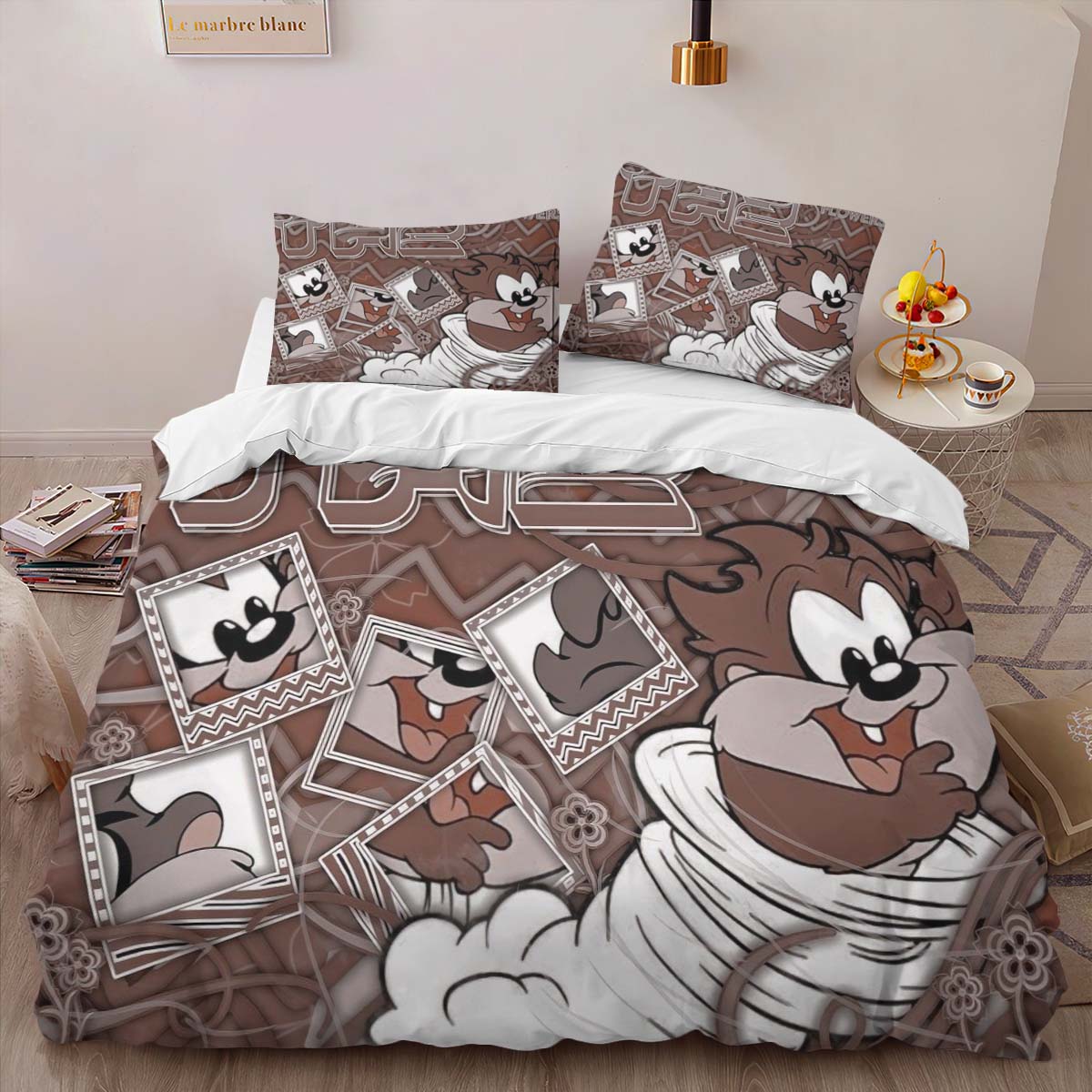Taz Tasmanischer Teufel Looney Tunes 07 Kinderbettwäsche – Bettwäsche – Bild 2