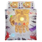 Thanos Handschuhe Avengers Marvel Infinity War Kinderbettwäsche – Bettwäsche