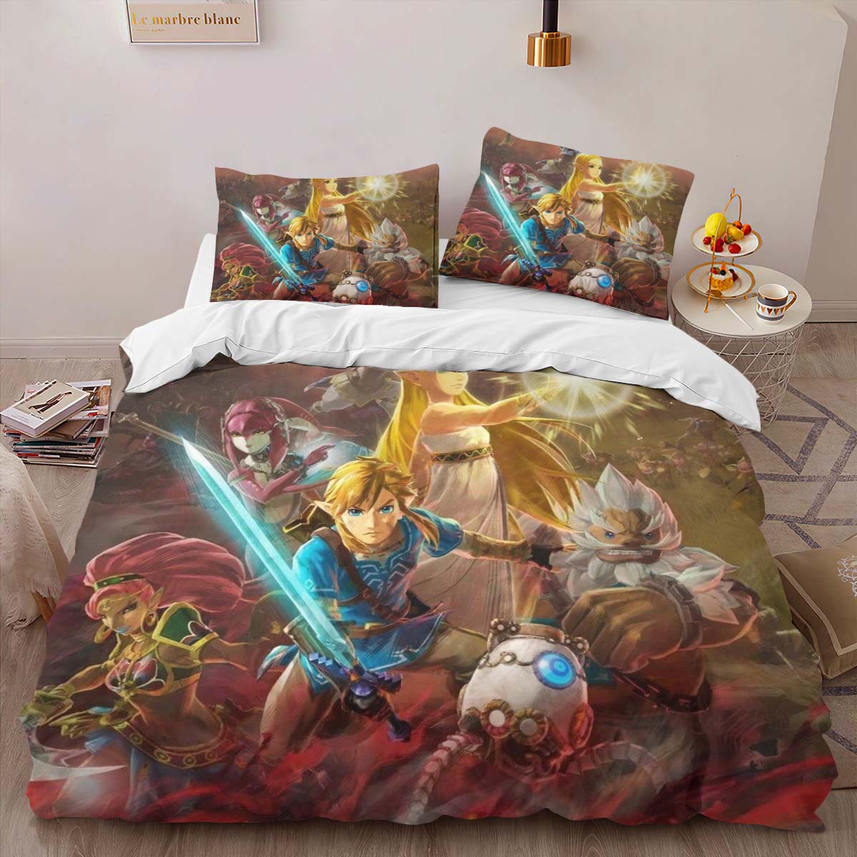 The Legend of Zelda Link und Prinzessin Zelda Alle Charaktere Kinderbettwäsche – Bettwäsche – Bild 2