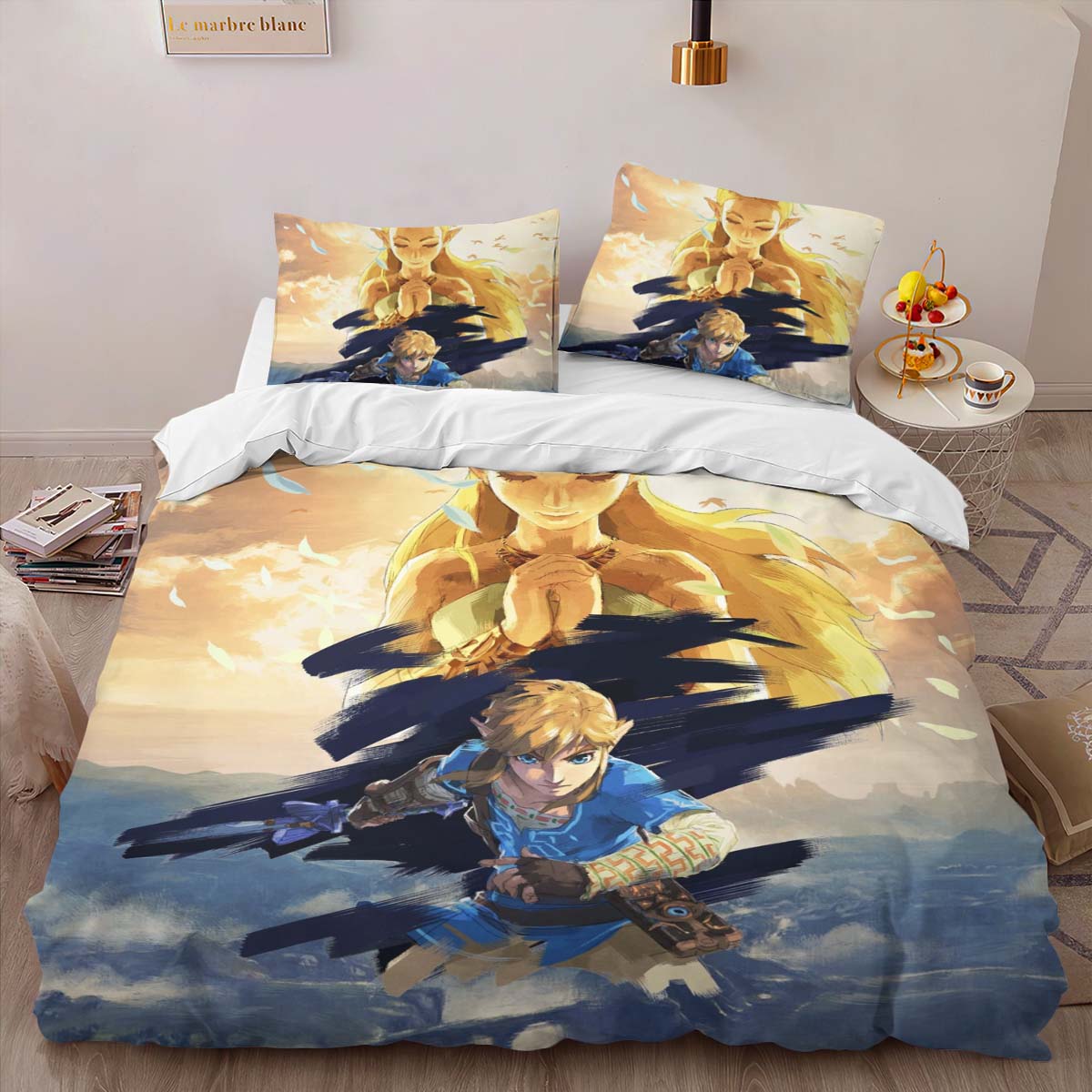 The Legend of Zelda Link und Prinzessin Zelda Alle Charaktere 4 Kinderbettwäsche – Bettwäsche – Bild 2