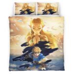 The Legend of Zelda Link und Prinzessin Zelda Alle Charaktere 4 Kinderbettwäsche – Bettwäsche