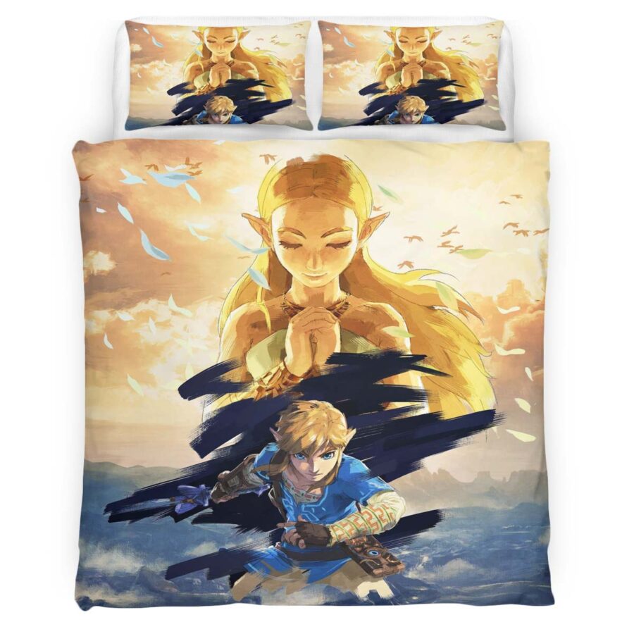 The Legend of Zelda Link und Prinzessin Zelda Alle Charaktere 4 Kinderbettwäsche – Bettwäsche – Bild 4