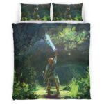 The Legend of Zelda Link im Wald Kinderbettwäsche – Bettwäsche