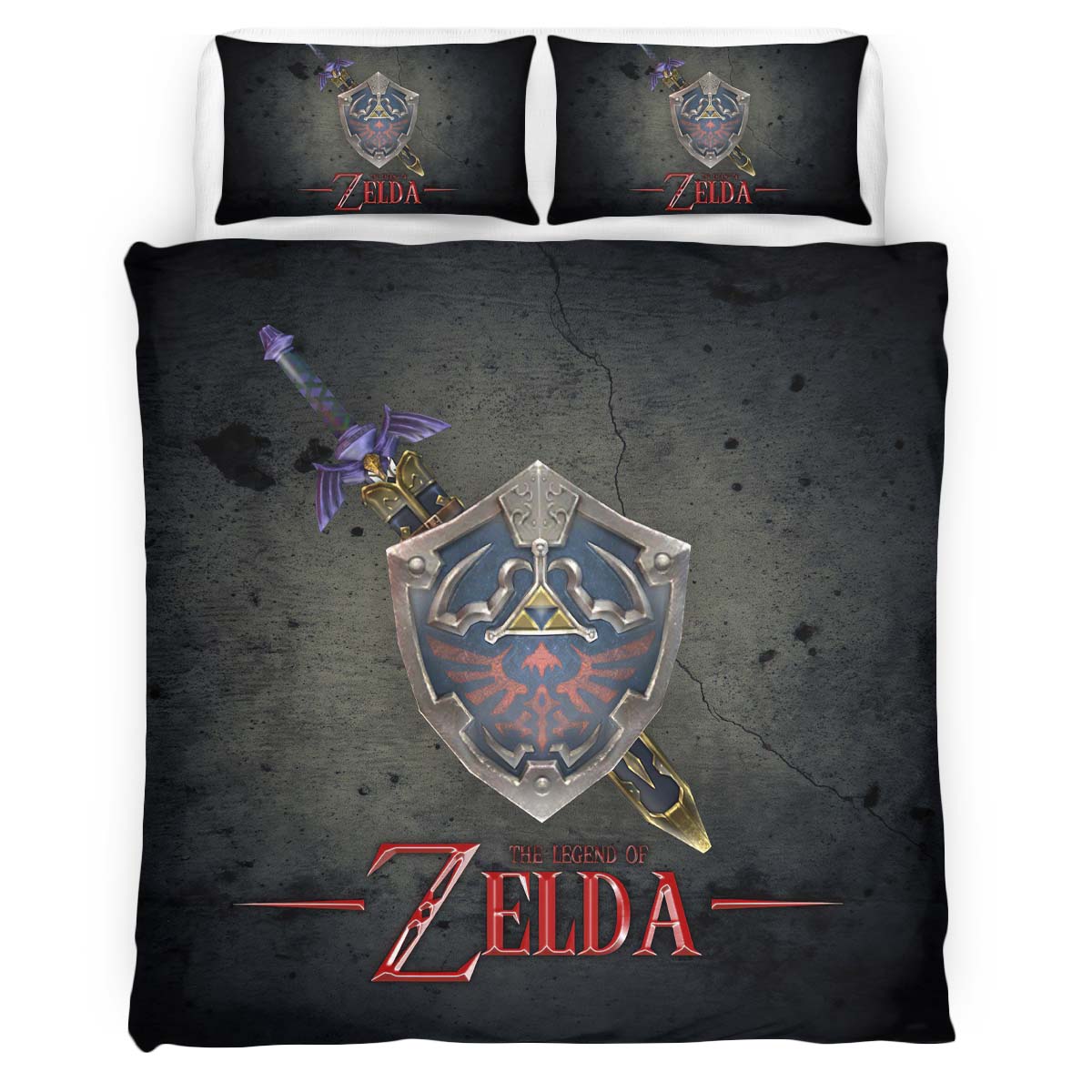 The Legend of Zelda Logo Kunst Kinderbettwäsche – Bettwäsche
