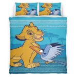 Der König der Löwen Simba und Zazu Kinderbettwäsche – Bettwäsche