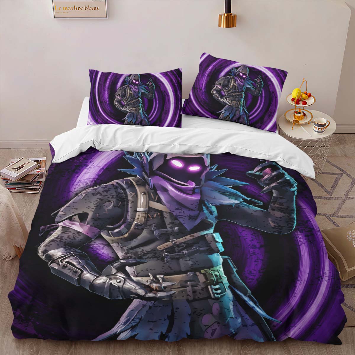 Der Rabe Sturm Wild Rabe Fortnite Skin 06 Kinderbettwäsche – Bettwäsche – Bild 2
