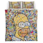 Die Simpsons Alle Charaktere 02 Kinderbettwäsche – Bettwäsche