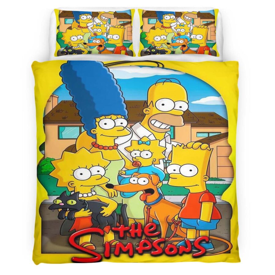 Die Simpsons Alle Charaktere 03 Kinderbettwäsche – Bettwäsche – Bild 4