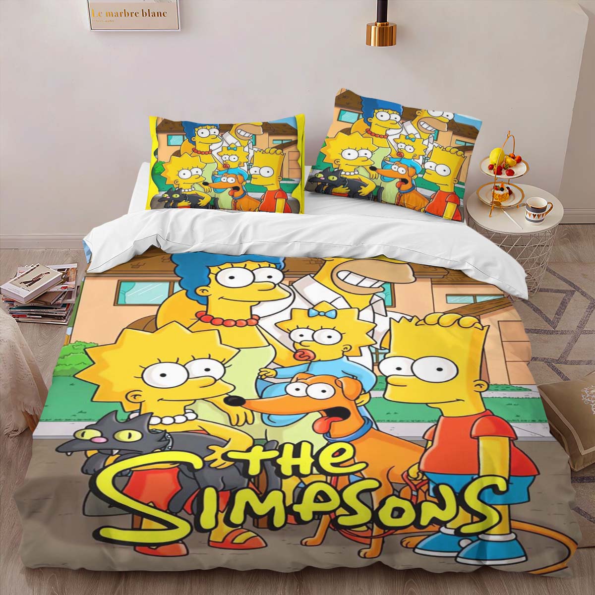 Die Simpsons Alle Charaktere 04 Kinderbettwäsche – Bettwäsche – Bild 2