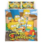 Die Simpsons Alle Charaktere 04 Kinderbettwäsche – Bettwäsche