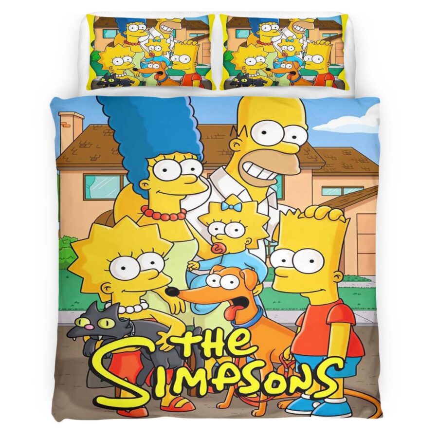 Die Simpsons Alle Charaktere 04 Kinderbettwäsche – Bettwäsche – Bild 4