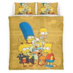 Die Simpsons Alle Charaktere 09 Kinderbettwäsche – Bettwäsche