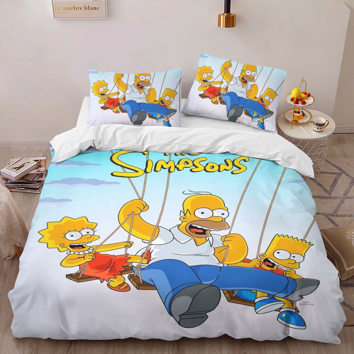 Die Simpsons Alle Charaktere 11 Kinderbettwäsche – Bettwäsche – Bild 2