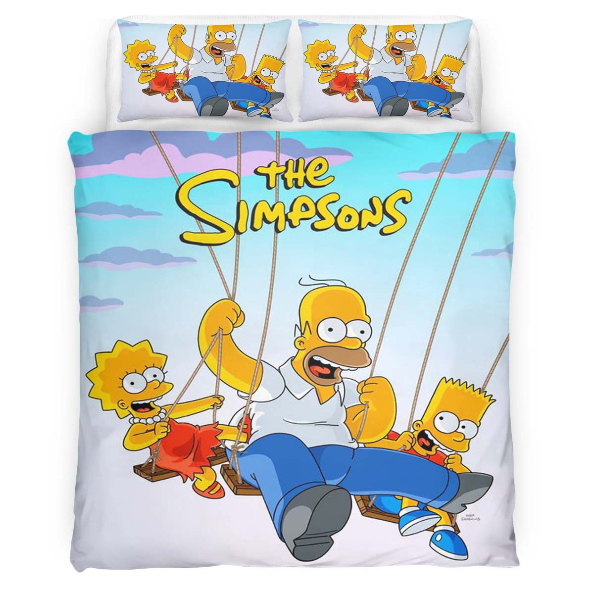 Die Simpsons Alle Charaktere 11 Kinderbettwäsche – Bettwäsche