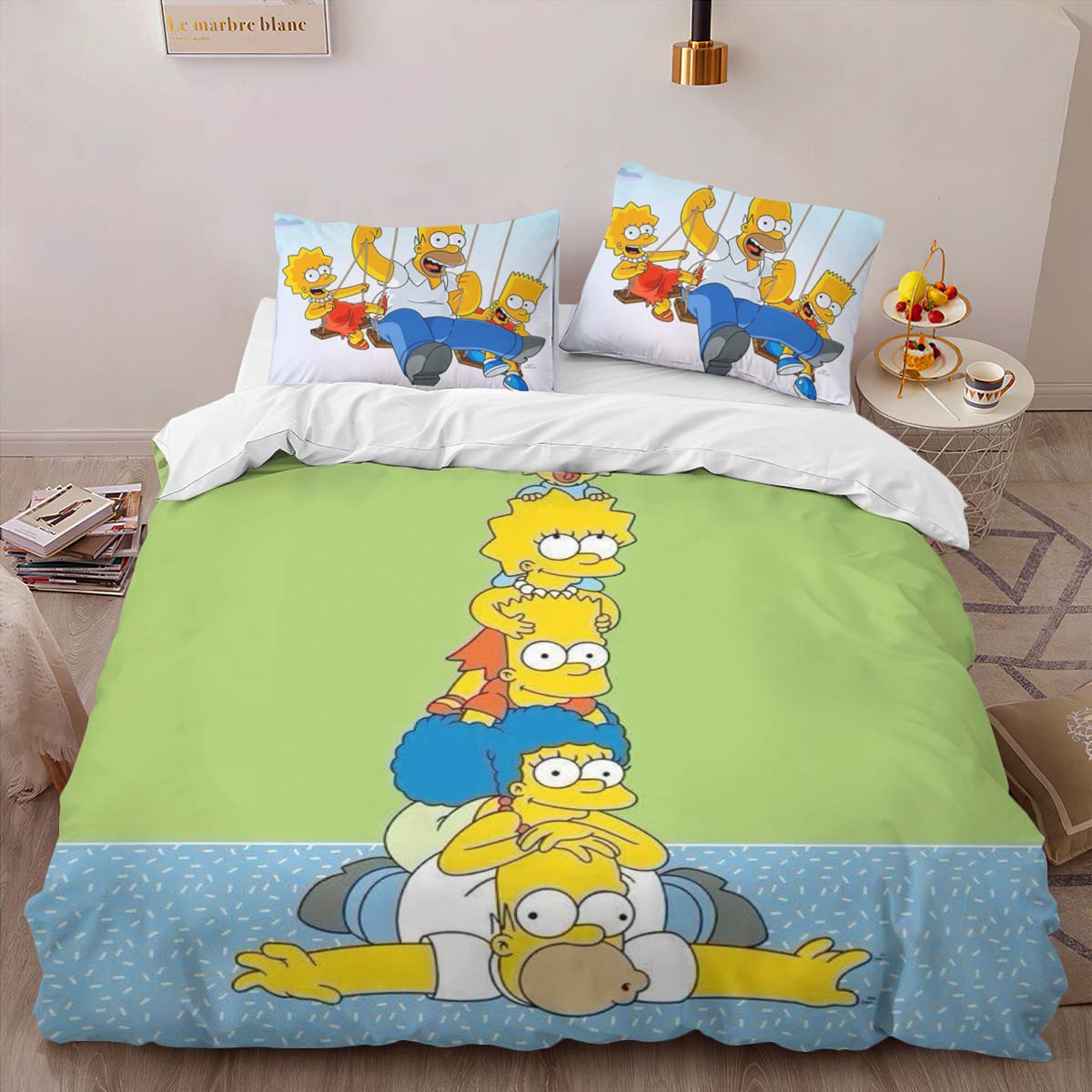 Die Simpsons Alle Charaktere 13 Kinderbettwäsche – Bettwäsche – Bild 2
