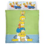 Die Simpsons Alle Charaktere 13 Kinderbettwäsche – Bettwäsche
