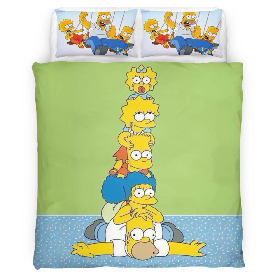 Die Simpsons Alle Charaktere 13 Kinderbettwäsche – Bettwäsche – Bild 4