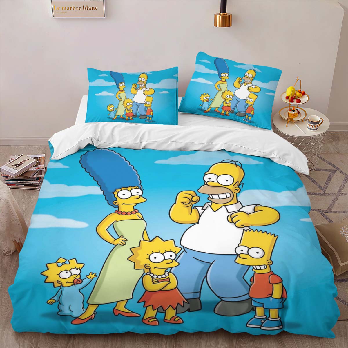 Die Simpsons Alle Charaktere 14 Kinderbettwäsche – Bettwäsche – Bild 2