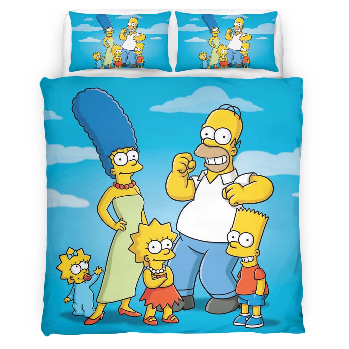 Die Simpsons Alle Charaktere 14 Kinderbettwäsche – Bettwäsche