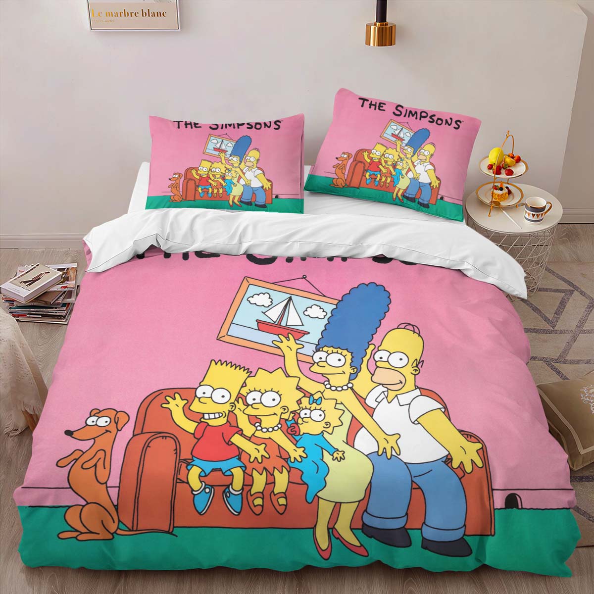 Die Simpsons Alle Charaktere 17 Kinderbettwäsche – Bettwäsche – Bild 2