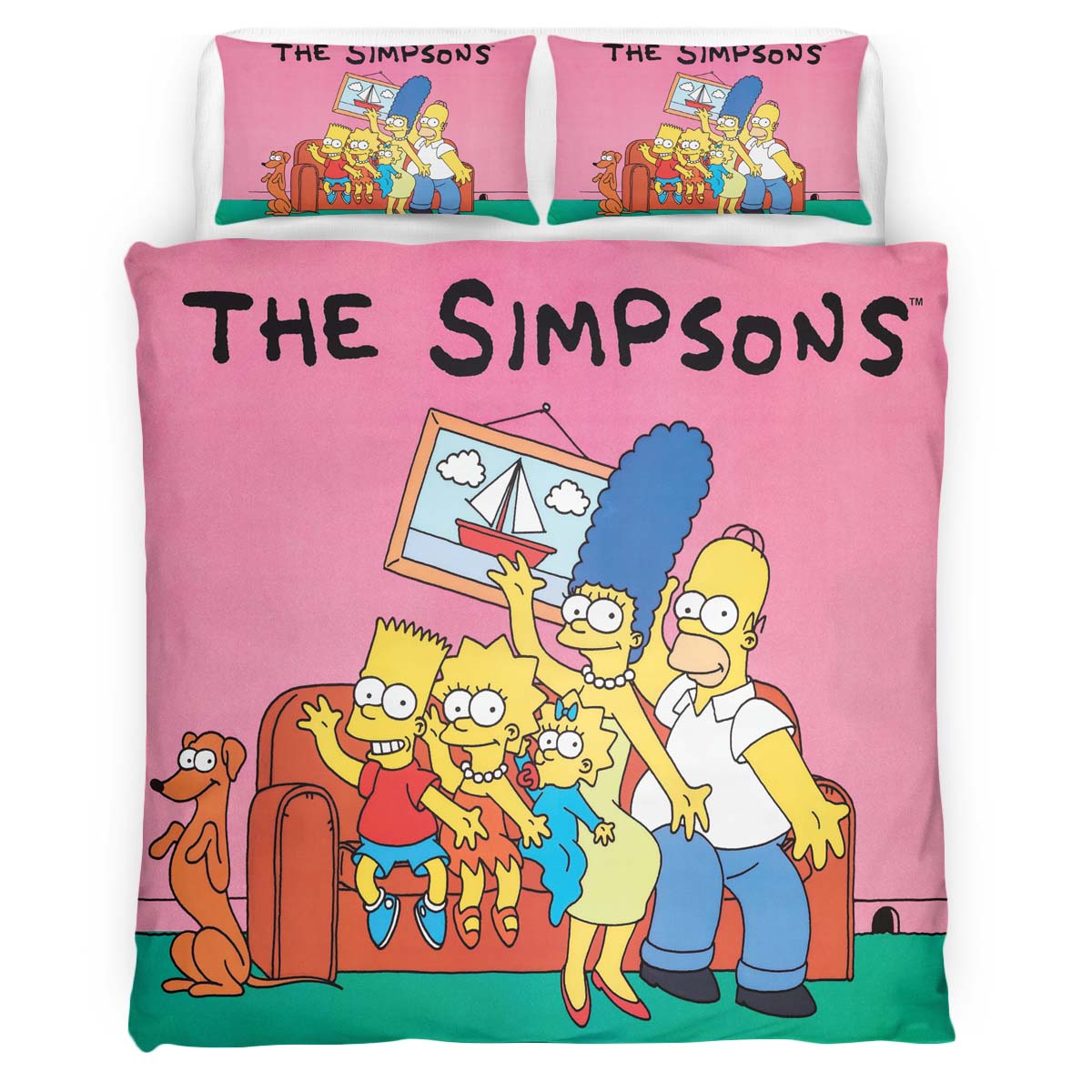 Die Simpsons Alle Charaktere 17 Kinderbettwäsche – Bettwäsche