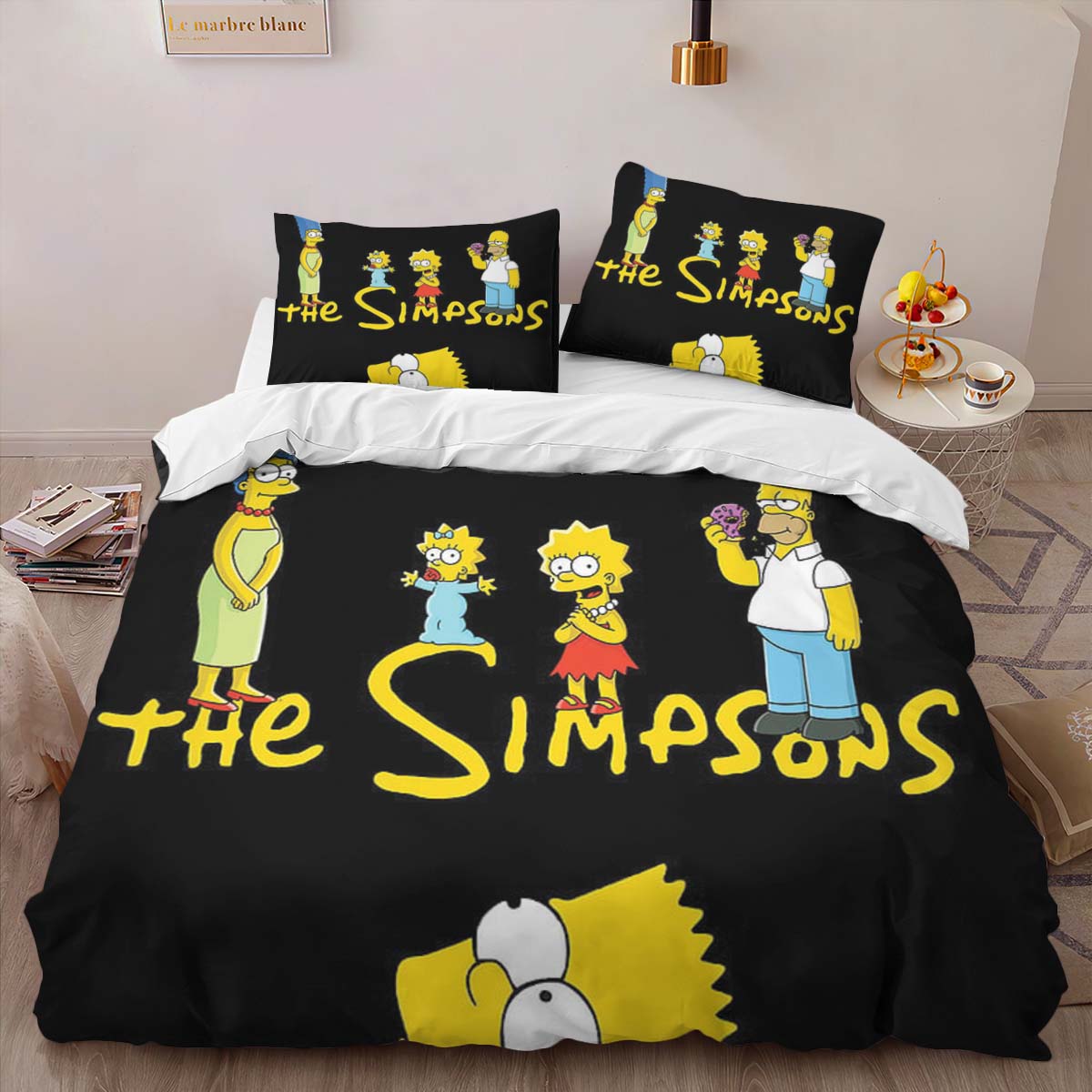 Die Simpsons Alle Charaktere 18 Kinderbettwäsche – Bettwäsche – Bild 2