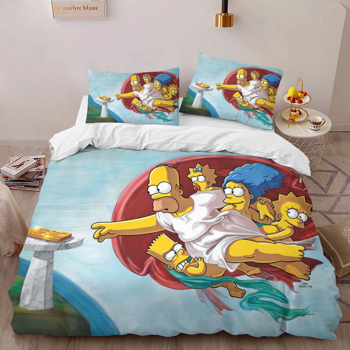 Die Simpsons Die Erschaffung Adams Kinderbettwäsche – Bettwäsche – Bild 2