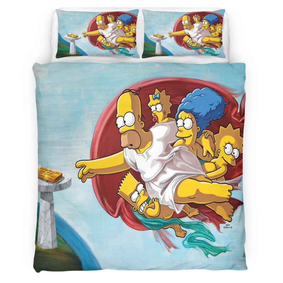 Die Simpsons Die Erschaffung Adams Kinderbettwäsche – Bettwäsche – Bild 4