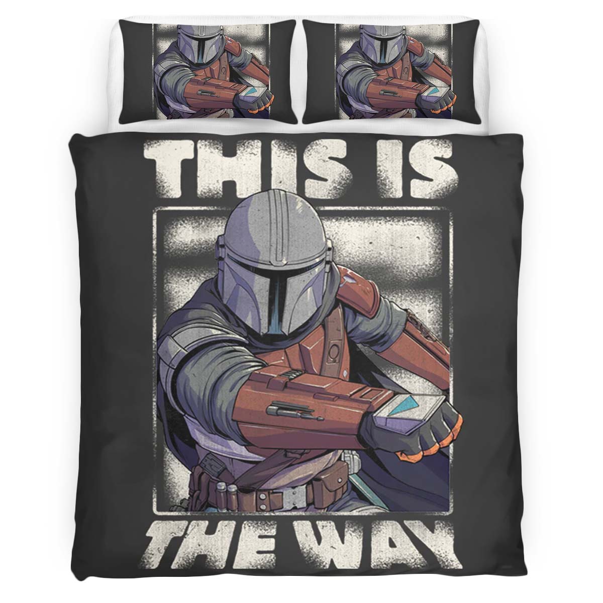 Das ist der Weg The Mandalorian 3 Kinderbettwäsche – Bettwäsche
