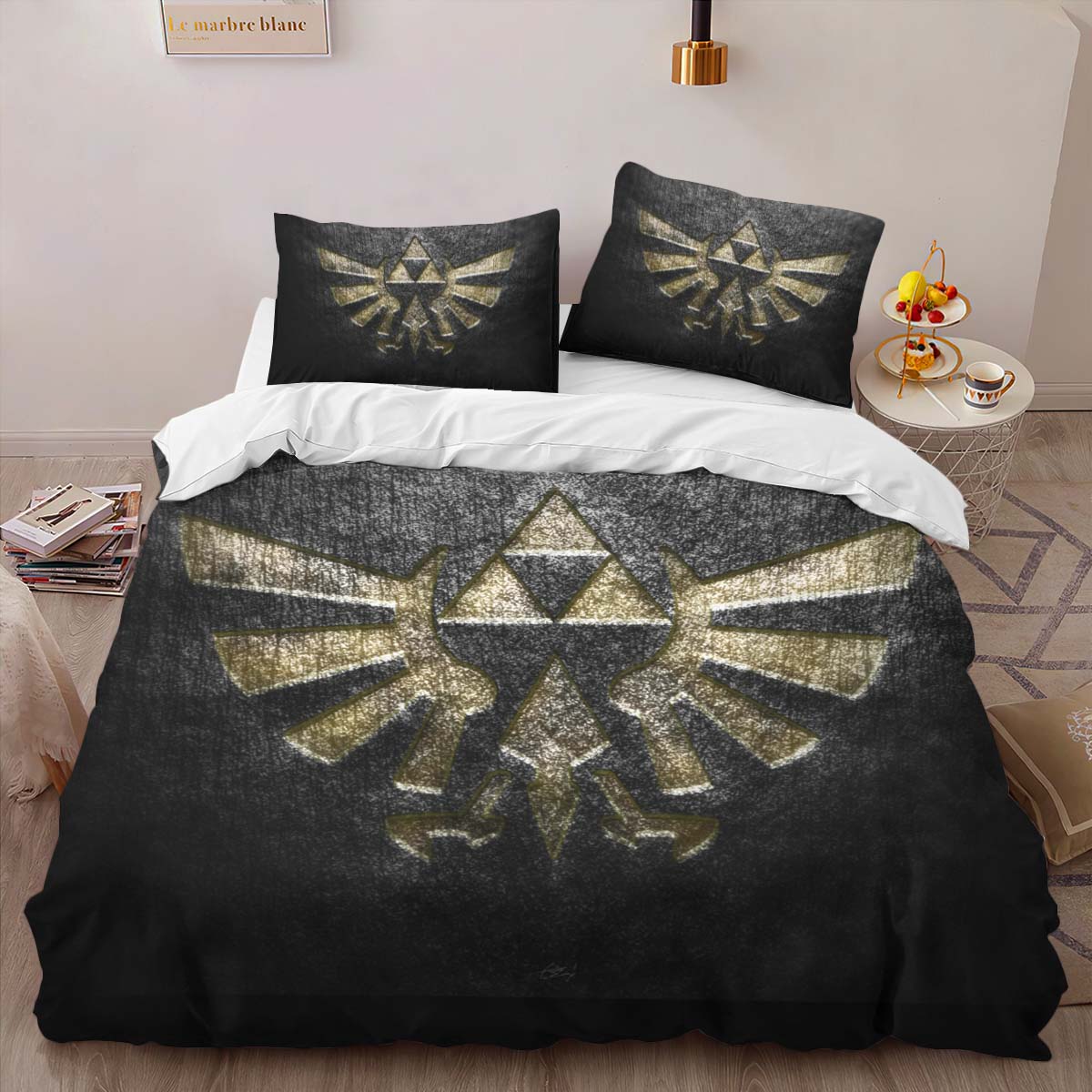 Triforce The Legend of Zelda Stein Kinderbettwäsche – Bettwäsche – Bild 2