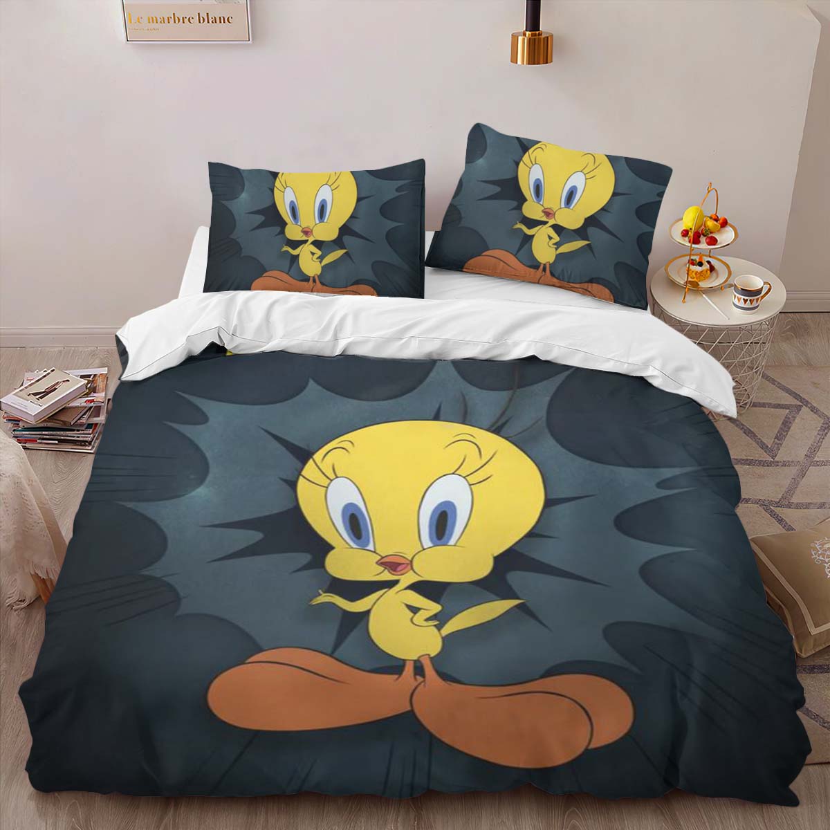 Tweety Looney Tunes 01 Kinderbettwäsche – Bettwäsche – Bild 2