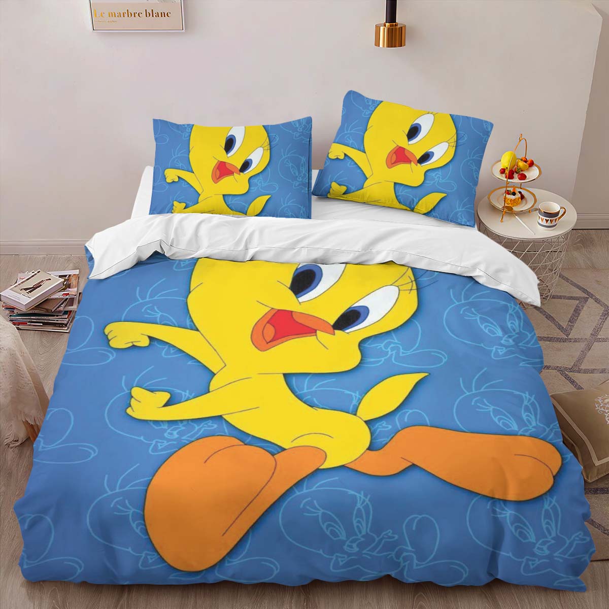 Tweety Looney Tunes 10 Kinderbettwäsche – Bettwäsche – Bild 2